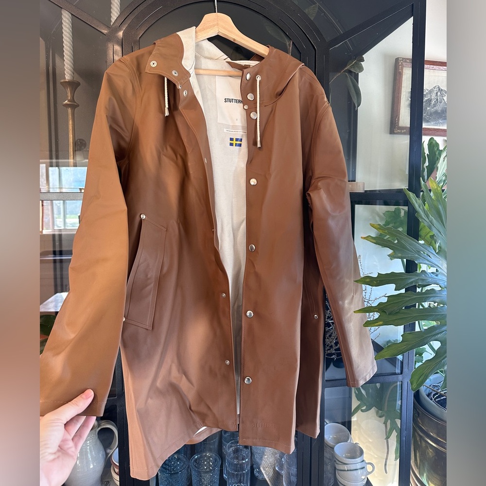 Stutterheim Cognac Stockholm Raincoat